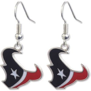 Image of aminco NFL womens NFL Logo Dangler Earrings