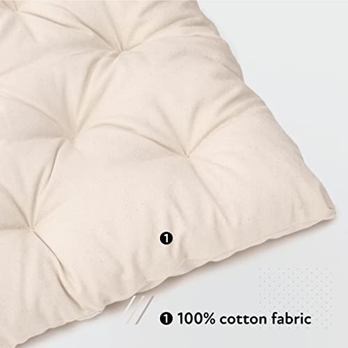 Image of Sleeping Mattress or gadda Foldable Black Cotton (Single Bed 3 x 6 ft)