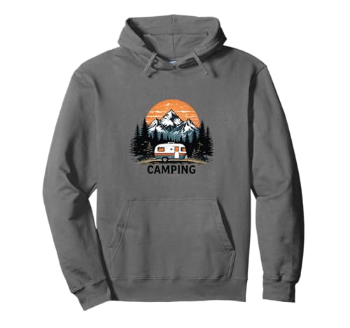 Camper Hiking Nature Tee Camping Senderismo Aventurero Sudadera con Capucha