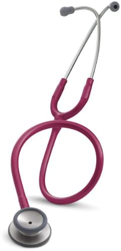 3M Littmann Classic II S.E. Stethoscope, Raspberry Tube, 28 inch, 2210