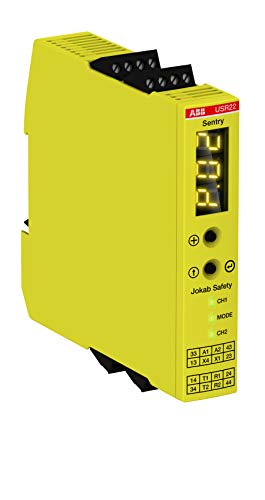 ABB Sentry usr22 24 VDC relais temporise de securite pour automates et capteurs d'usine