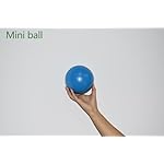 CIZEBO 4 inch Therapy Ball for Release Hip Flexors, Pain Relief for Lower Back Thigh Muscles, Small Exercise Ball for Physical Therapy, Blue - Image 5