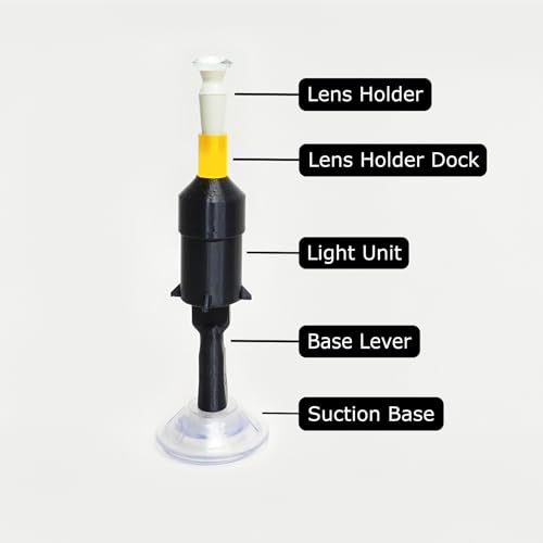 Image of S5 Mini: for Easy and Accurate Scleral & Hybrid Lens Insertion - Perfectly Align Your Eye with The Center of The Lens and Use 2 Hands to Hold Your Eyelids Open