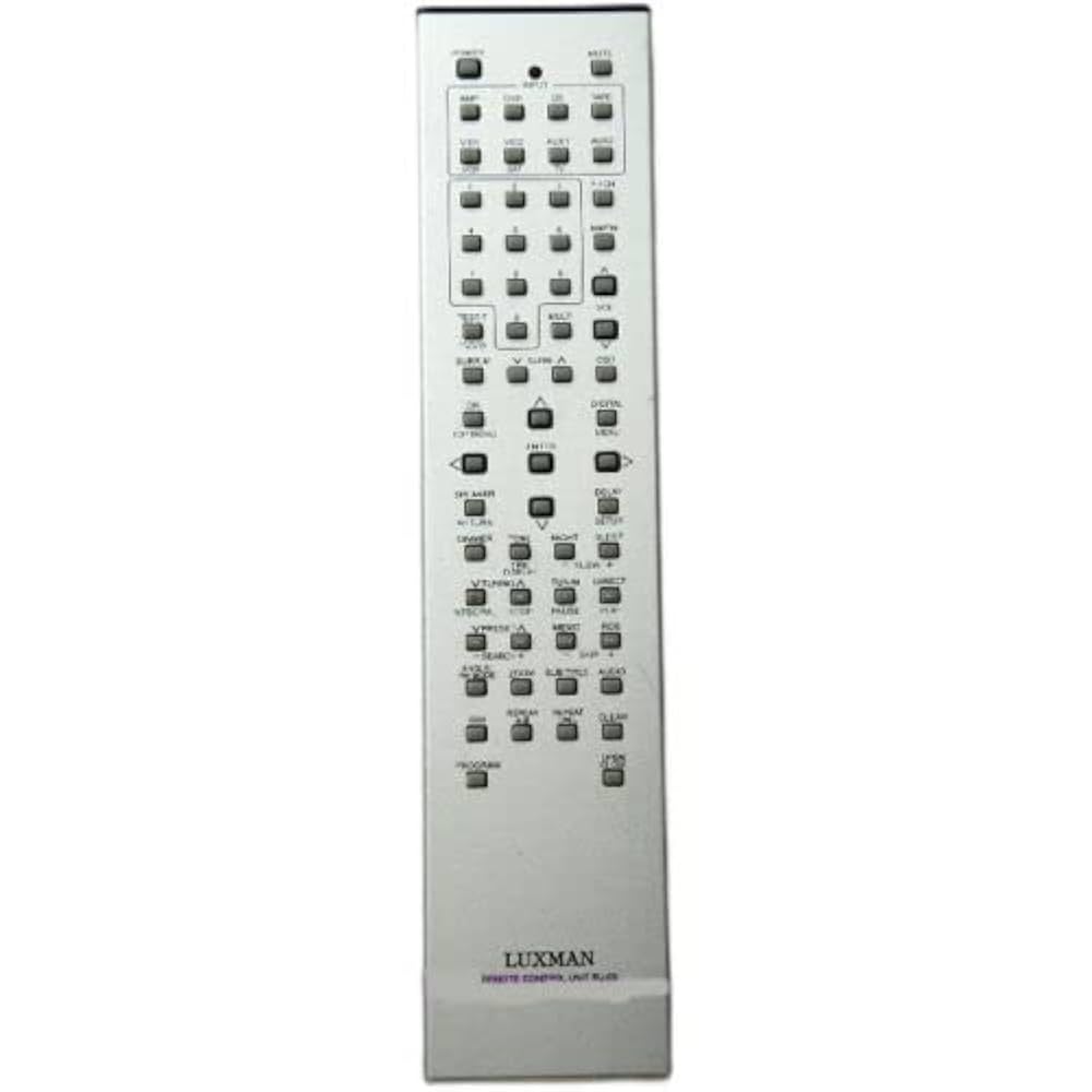 アンプ LUXMAN REMOTE CONTROL UNIT RA-17 Amazon.com