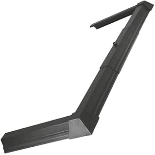 Hearth Fender - Plain Base Black - 3 Piece