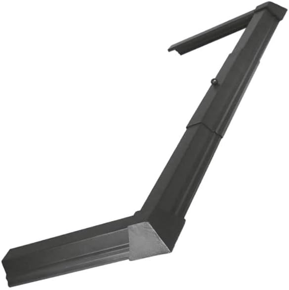 Hearth Fender - Plain Base Black - 3 Piece