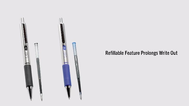 Amazon.com : Zebra Pen, STEEL F-402 Retractable Ballpoint Pens