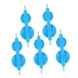 MAGICLULU 5 Piezas Kit de Poleas de Plástico Escolar, Equipo de Enseñanza de Mecánica Física Poleas Fijas, Material Didáctico Resistente y Práctico para Educativos en Aula