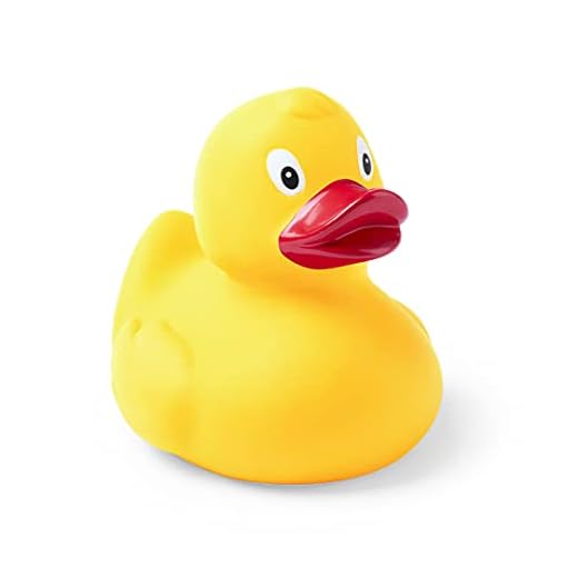 Patito de Goma baño. Patitos de Goma. Patito Coche. Resistentes al Agua y la Suciedad, Ideales para el baño del bebé, A Partir de 6 Meses. Certificado UE. (Patito Amarillo)
