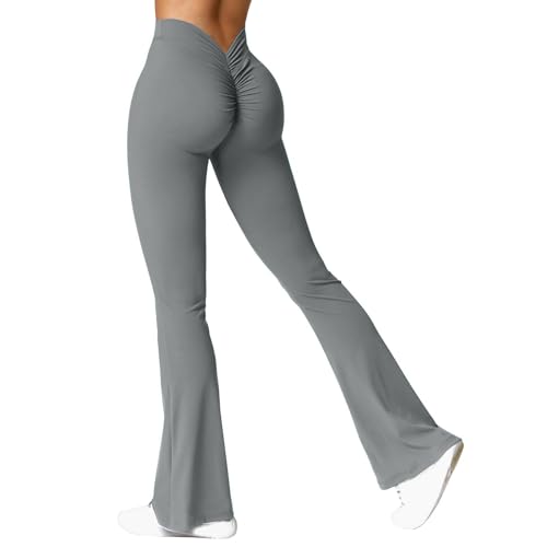 Leggins de campana push up con cintura alta para estilizar tu figura