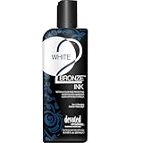 Devoted Creations White 2 Bronze Ink Tattoo and Color Fade Protecting Tanning Lotion 8.5 oz