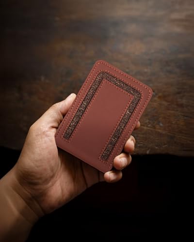 Image of ZOUK Roy Wallet for Men - Compact Vegan Leather Wallet, Slim & Stylish with Water-Resistant Lining | Bristel