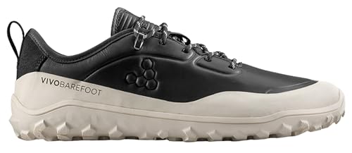 Image of Vivobarefoot Men's Tracker Leather All Terrain Low Hiking Shoe