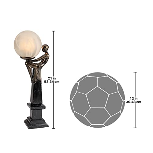 Design Toscano Goddess Of The Stars Art Deco Illuminated Sculpture #TOP1