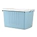 storage box Cestino portaoggetti Addensato con Coperchio Scatola portaoggetti in plastica Contenitore portaoggetti Giocattolo Scatola portaoggetti con Ruote a Prova di Polvere (40/60/100/130/180L)