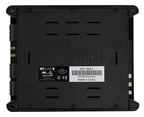 Mb Quart Ma1-440.4 440 Watt 4-Channel Car Audio Amplifier Amp #TOP3