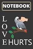 Photo Gallery notebook love hurt parrot: composition notebook lovers hurts african grey parrot Photo Gallery notebook love hurt parrot: composition notebook lovers hurts african grey parrot