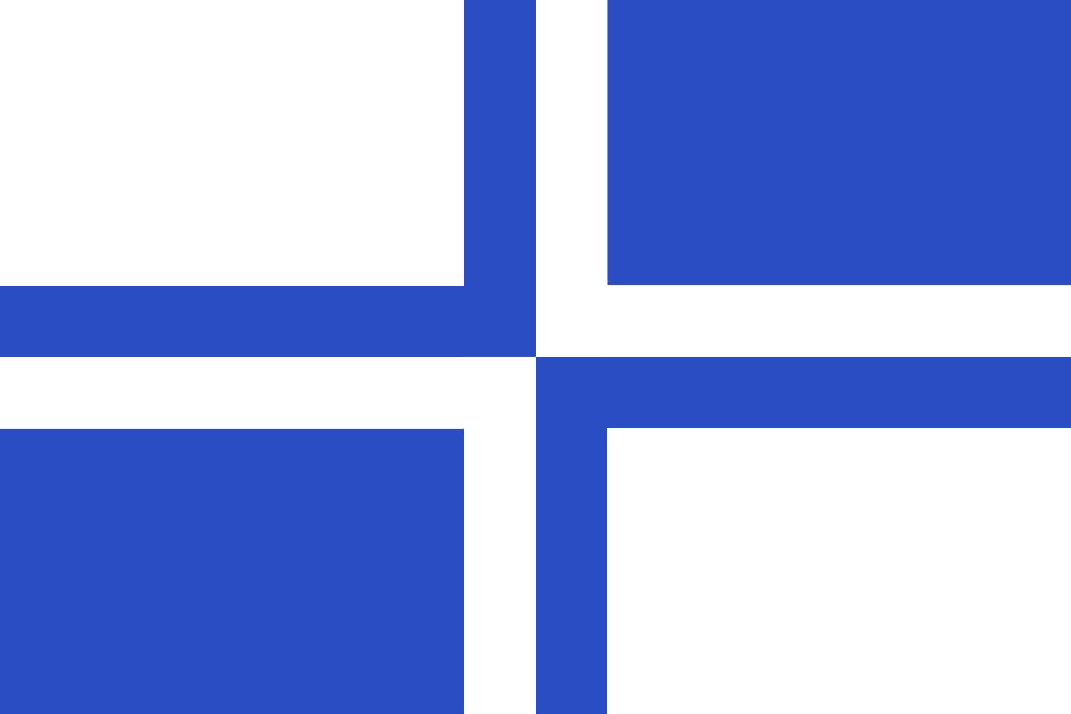 Drapeau de Kruisem grand format en tissu paysage haute résistance pour mât