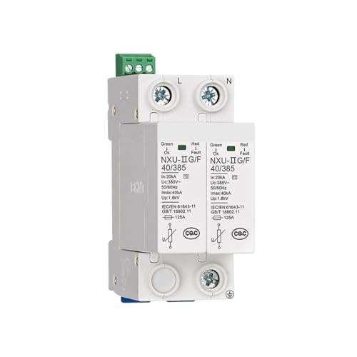 Protecteur de surtension NXU 40kA DC pour installation photovoltaïque et armoire électrique