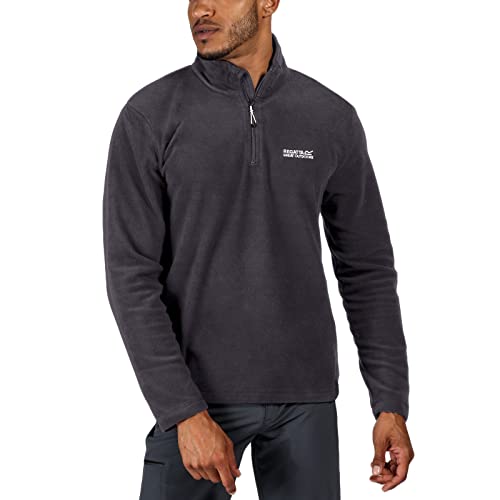 Regatta Men’s Thompson Fleece Zip Sweatshirt, Iron