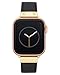 Anne Klein Leather Fashion Band for Apple Watch Secure, Adjustable, Apple Watch Band Replacement, Fits Most Wrists