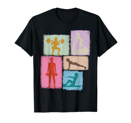 Gym Collage Athlete Women Bodybuilder Coach Youth Girl T-Shirt