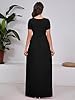 DEARCASE Maxi Dress for Women Black X-Large Crewne... #3