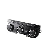 Dieses Klimatemperatur-Regelmodul besteht aus ABS-Material, das äußerst wasserdicht, langlebig, verschleiß-, stoß- und alterungsbeständig ist und somit eine lange Lebensdauer gewährleistet. Seine überlegene Leistung ermöglicht die elektronische Steuerung und Regelung der Klimaanlagenfunktionen. Der Fahrer kann die Heizungs-, Lüftungs- und Klimaanlage (HLK) per Drehknopf auf die gewünschte Luftmenge und Temperatur einstellen.