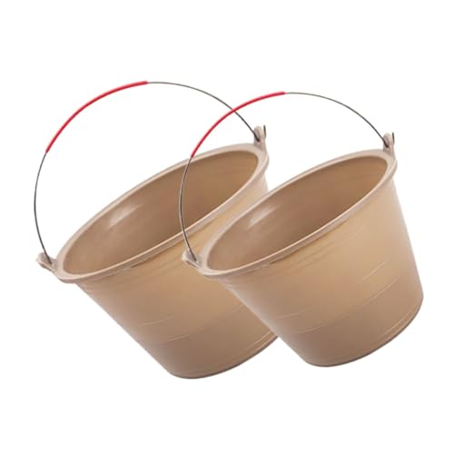 Gadpiparty 2pièces Seaux De Construction Seaux à Mélanger Pour Ciment Et Boue Outils Multifonctions Pour De