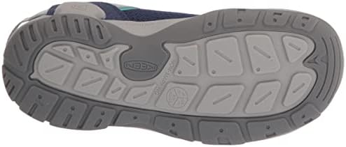 KEEN Knotch Tracer Comfortable Sneaker, Blue Depths/Silver, 9 US Unisex Little Kid | Image 3