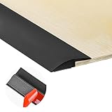 10Ft Carpet Floor Transition Strip, Self Adhesive Floor Edging Trim Strip, PVC Threshold Cover for D