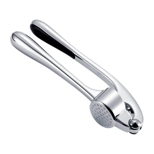 Wisylizv - Prensa de ajos - Accesorio de cocina manual | Utensilio práctico para limpiar para casa, apartamento, restaurante, camping, picnic, barbacoa, para picar jengibre, preparación para comidas,