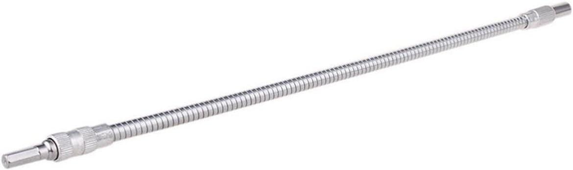 Mipcase Impact Driver Ratchet Screwdriver 300mm Metal Flexible Shaft Extension Universal Connection Rod