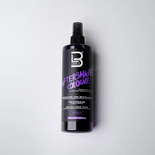 Image of L3 Level 3 After Shave Spray Cologne for Men, Moisturizing Formula | Aftershave spray cologne with soothing moisturizing formula, refreshes post-shave skin, non-irritating feel, barber /home use