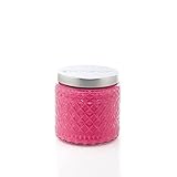 Gold Canyon - Medium Passion Berry Heritage Two-Wick Scented Candle, Diamond-Light Glass Jar
