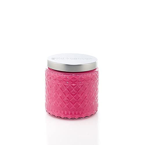 Gold Canyon - Medium Passion Berry Heritage Two-Wick Scented Candle, Diamond-Light Glass Jar #TOP17