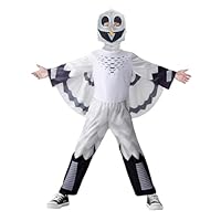 Byriady 99-Nights in The Forest Costume Owl Animal Halloween Cosplay Outfit for Ages 5-12 Years Kids