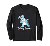 Photo Gallery carino dabbing easter bunny egg basket grafica maglia a manica Photo Gallery carino dabbing easter bunny egg basket grafica maglia a manica