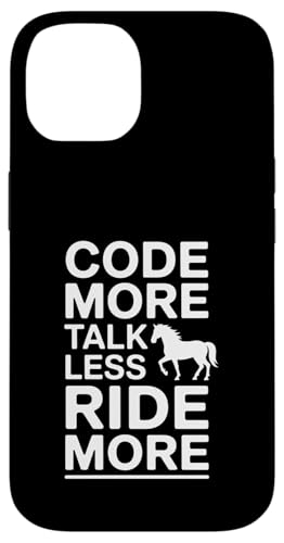 Code More Talk Less Ride More ��n�v���O���}�[ �X�}�z�P�[�X iPhone 14 �p