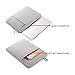 MOSISO Laptop Case 13 inch, 13 inch Laptop Sleeve Compatible with MacBook Air M4 M3 M2 M1 2025-2018 / Pro M2 M1 2025-2016, Polyester Vertical Computer Sleeve Bag with Pocket, Gray