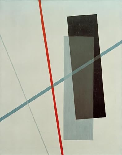 Tableaux Graffiti Art Mural inspiré de Laszlo Moholy Nagy déco 60x90cm