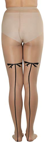 Image of ToBeInStyle Women's Timeless Backseam Pantyhose