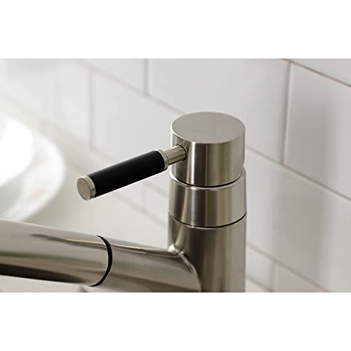 Kingston Brass GSC8578DKL Kaiser Pull-Out Sprayer Kitchen Faucet, Brushed Nickel, 10.38 x 8.75 x 8.81 by Kingston Brass - Image 2