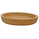 Sous-verres en liège : contenu de l'emballage : 5 sous-verres en liège naturel pour boissons ronds pour table en bois protection de table en verre pour bar de cuisine.