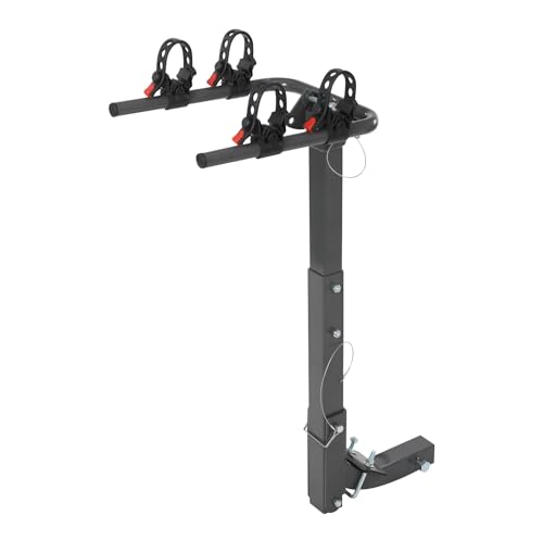 Bike Rack for Car Hitch Mount with Adjustable Bracket for 2 Bike Car Boot Mounted Bicycle Carrier Bike Carrier