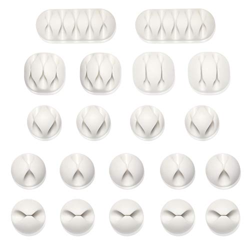 Clips de Cable, Organizador Cables Escritorio Cover