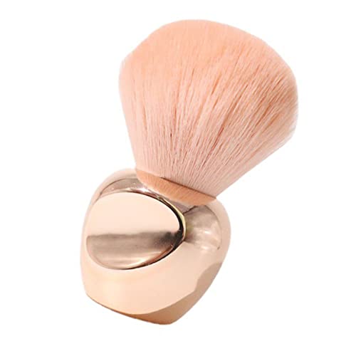 Healeved Essential Makeup Tool Brush Set for Powder Blush Foundation Compact Portable Cosmetic Brush for Women Ladies