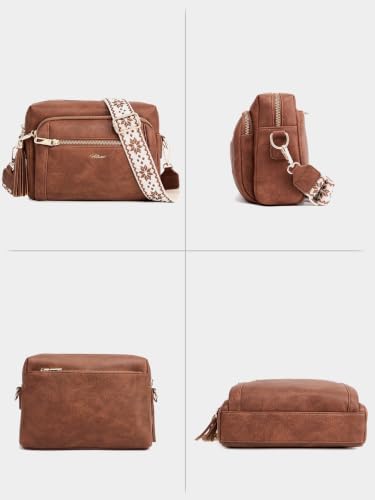 Image of Vegan Leather Crossbody Bags for Women Anti theft Purses and Handbag