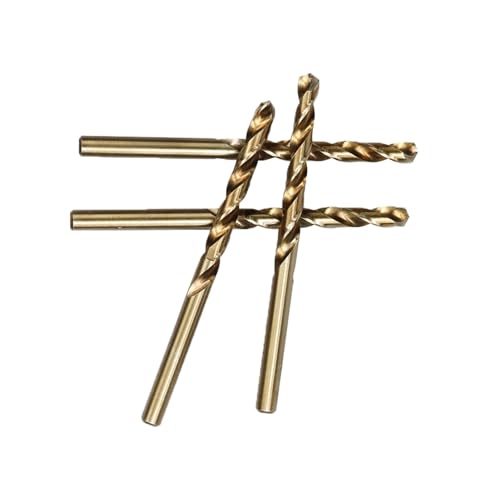 Bohrer-Sets, 1,0–13 mm kobaltbeschichtetes Spiralbohrer-Set HSS M35 Pistolenbohrer for Holz/Metall-Lochschneider, Elektrowerkzeuge (Größe: 4,2 mm, Farbe: 1 Stück) (Color : 10pcs, Size : 6.0mm)