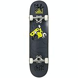 Enuff Skateboards Skully Mini Skateboard, Adultos Unisex, Black (Negro), 7.75"